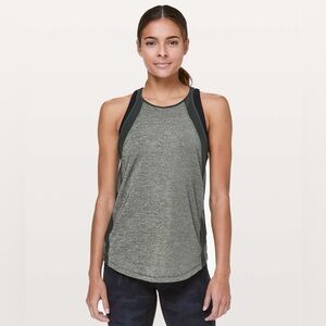 Lululemon Run Off-Route Tank
Heathered Camo Green / Camo Green